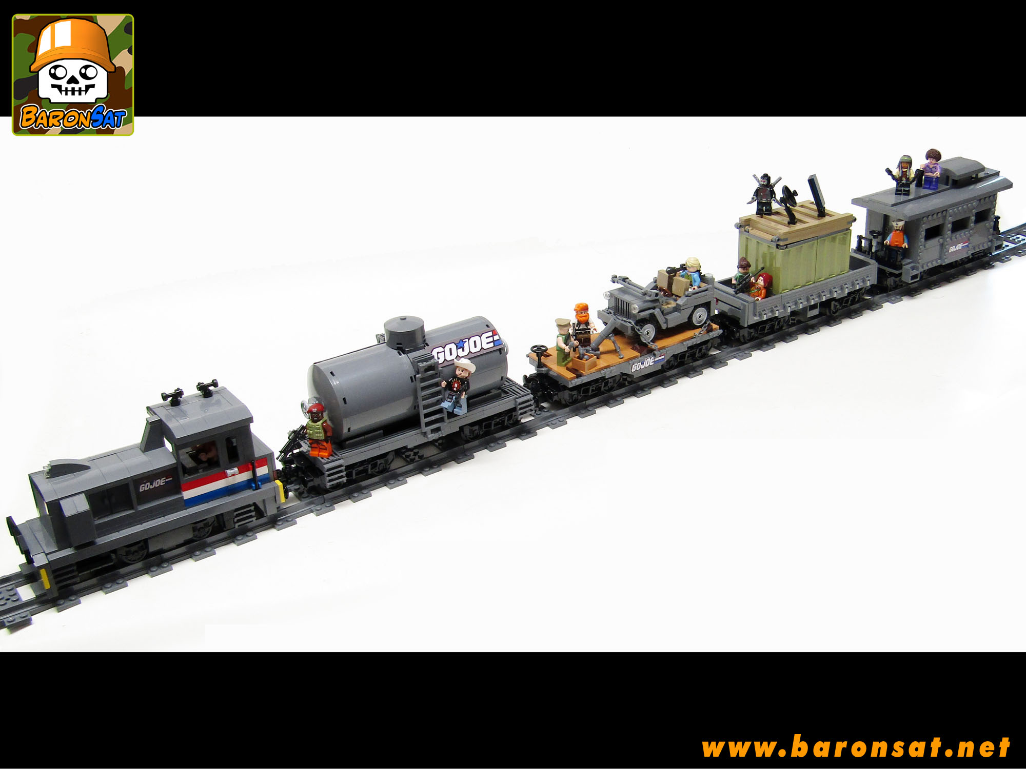 MOC GI Joe Train The Military Section Eurobricks Forums